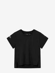 Oncourt Crop WPC  T-Shirt - BLACK