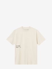Cuera - Relaxed Heavy Globe T-Shirt - alussärgid ja t-särgid - off white - 1