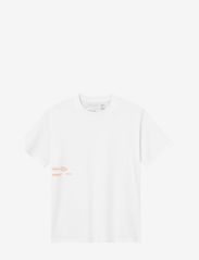 Cuera - Relaxed Heavy Globe T-Shirt - t-shirts & topper - white - 0