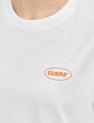 Cuera - Relaxed Heavy Globe T-Shirt - t-shirt & tops - white - 7