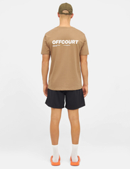 Cuera - Relaxed Heavy Offcourt T-Shirt - t-shirt & tops - brown - 6