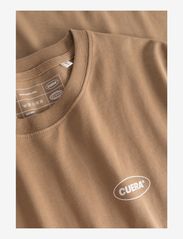 Cuera - Relaxed Heavy Offcourt T-Shirt - t-shirt & tops - brown - 2