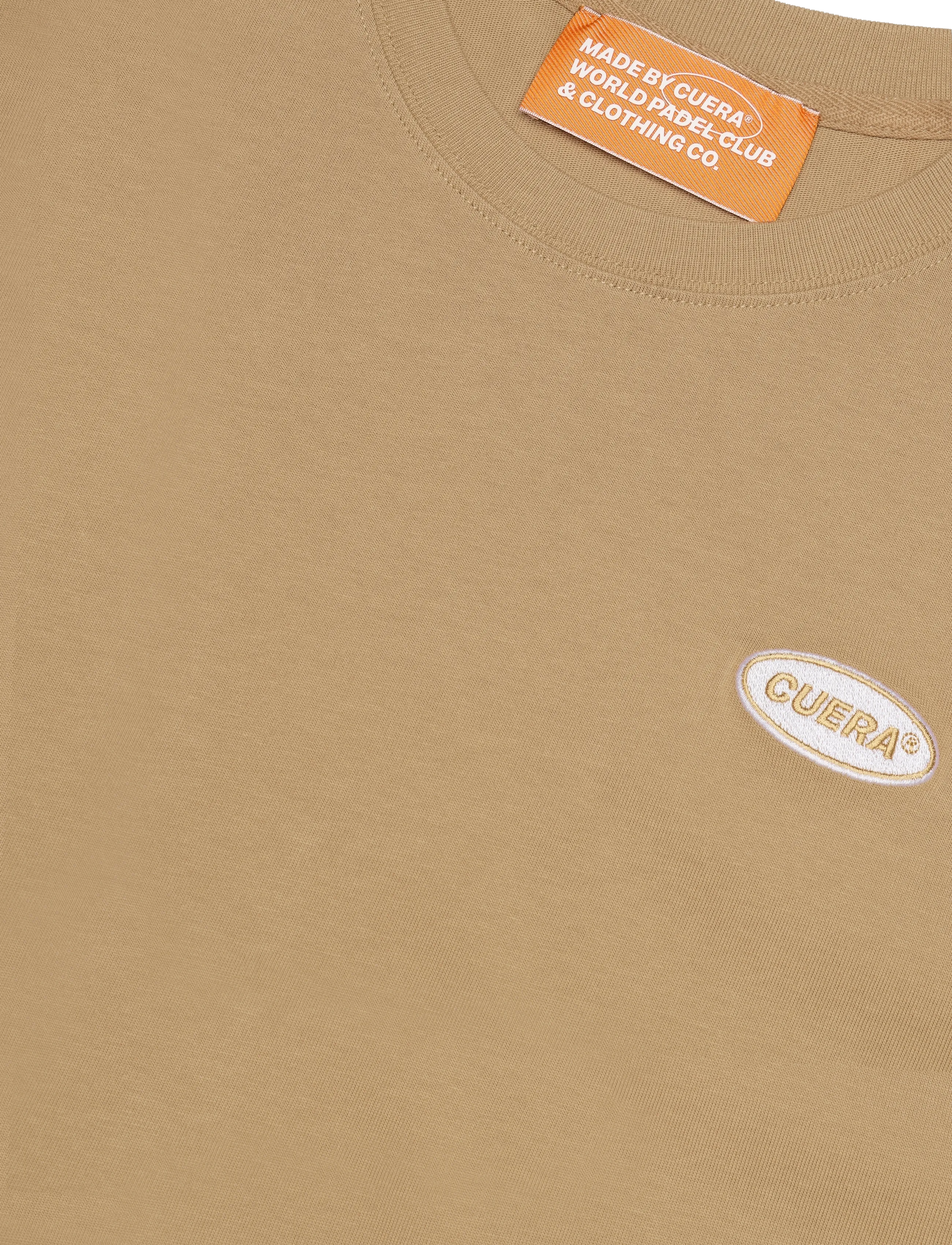Cuera - Relaxed Oversize Offcourt T-Shirt P - t-shirts - brown - 5