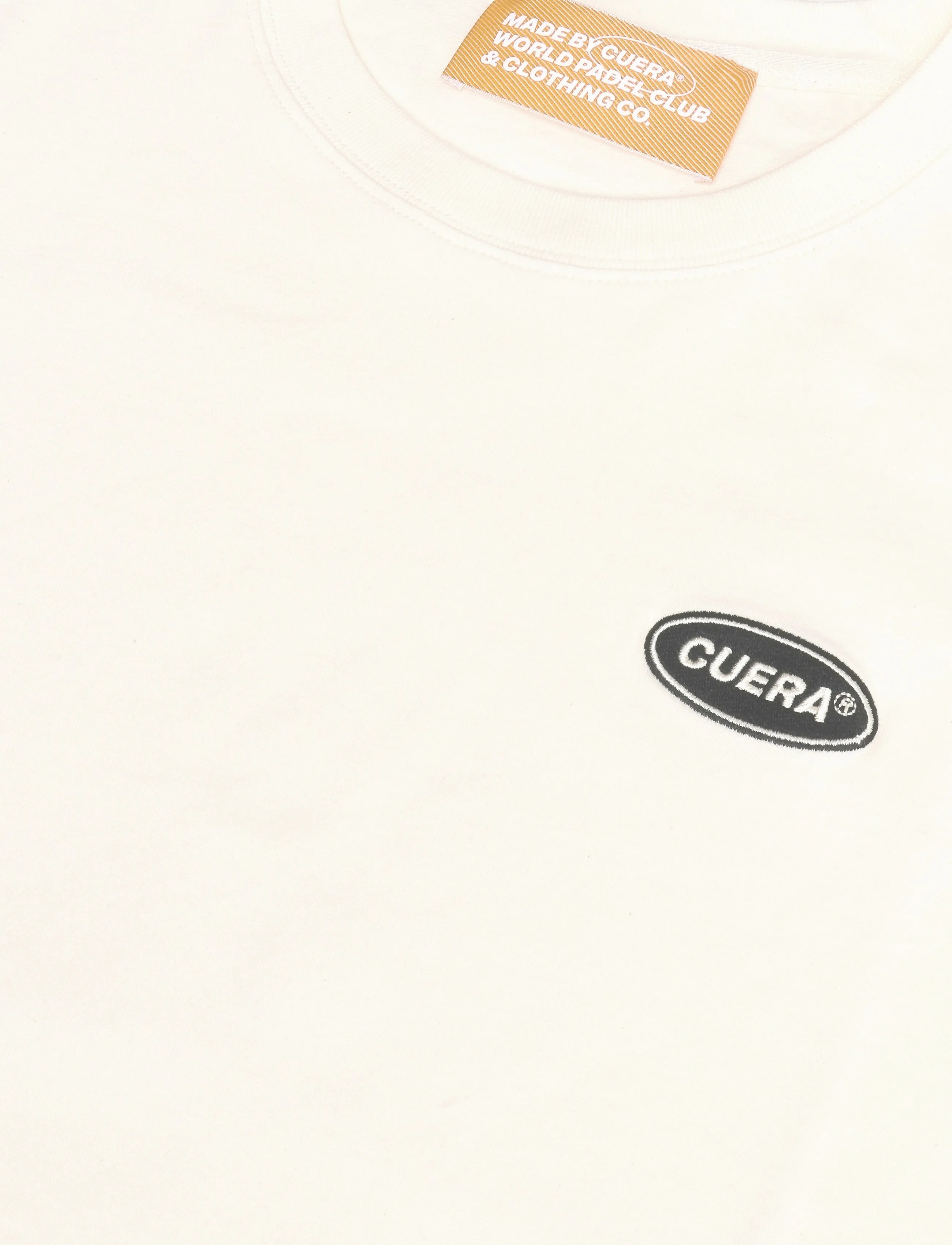 Cuera - Relaxed Oversize Offcourt T-Shirt P - t-shirts - off-white - 5