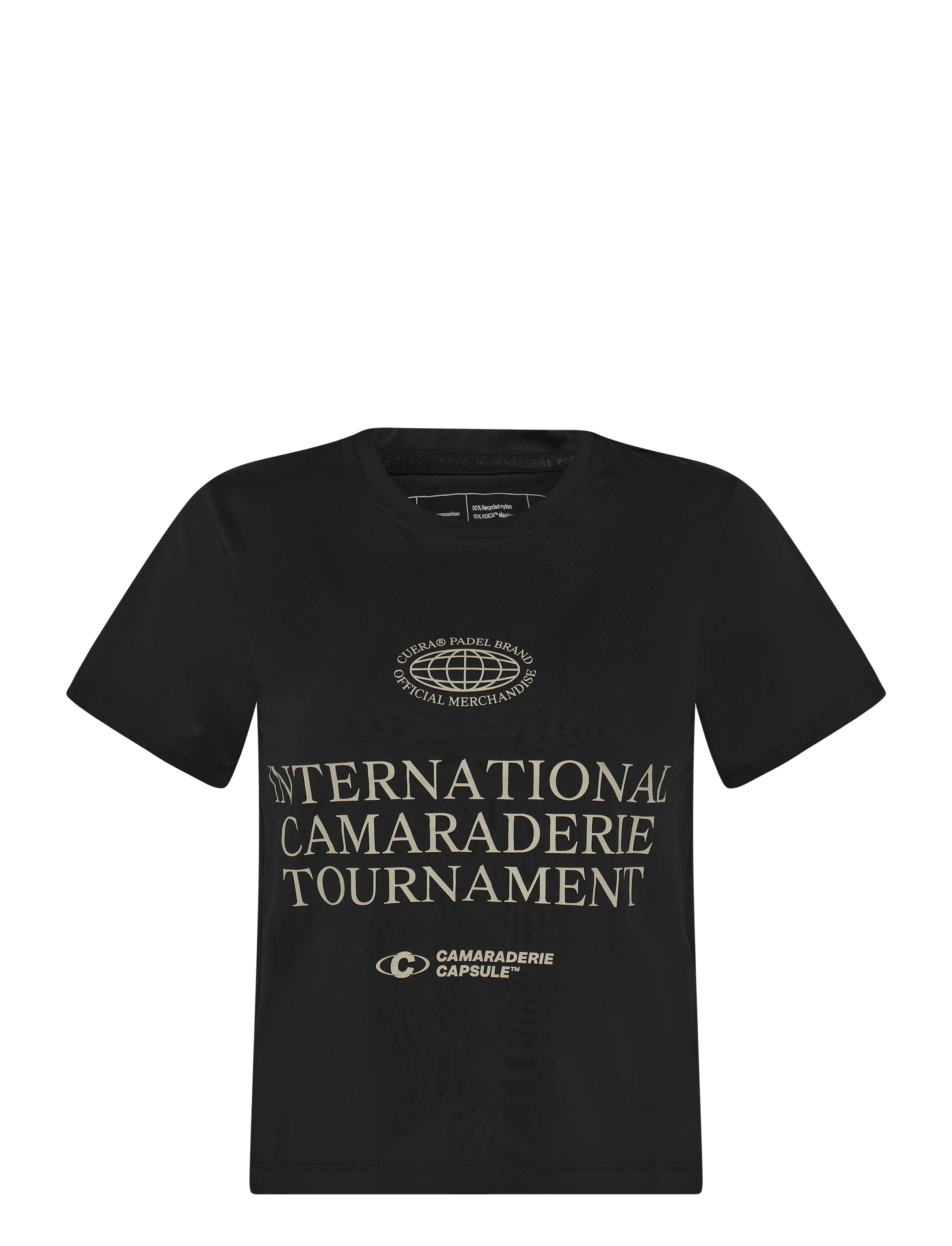 CUERA Oncourt Ict T-Shirt Slit Schwarz - XS - Herren