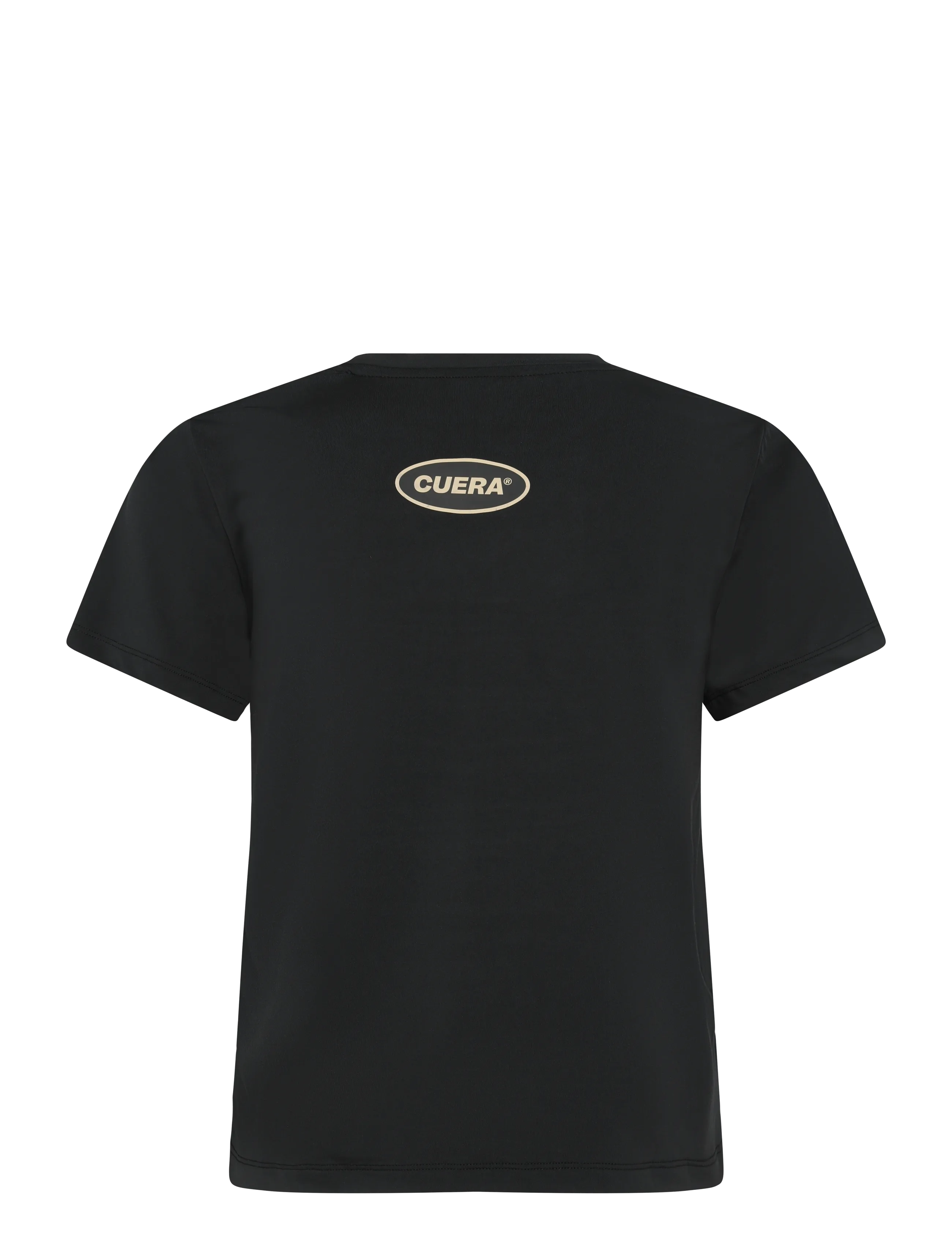 Cuera - Flame Light Weight Slit Top - t-shirts - black - 1