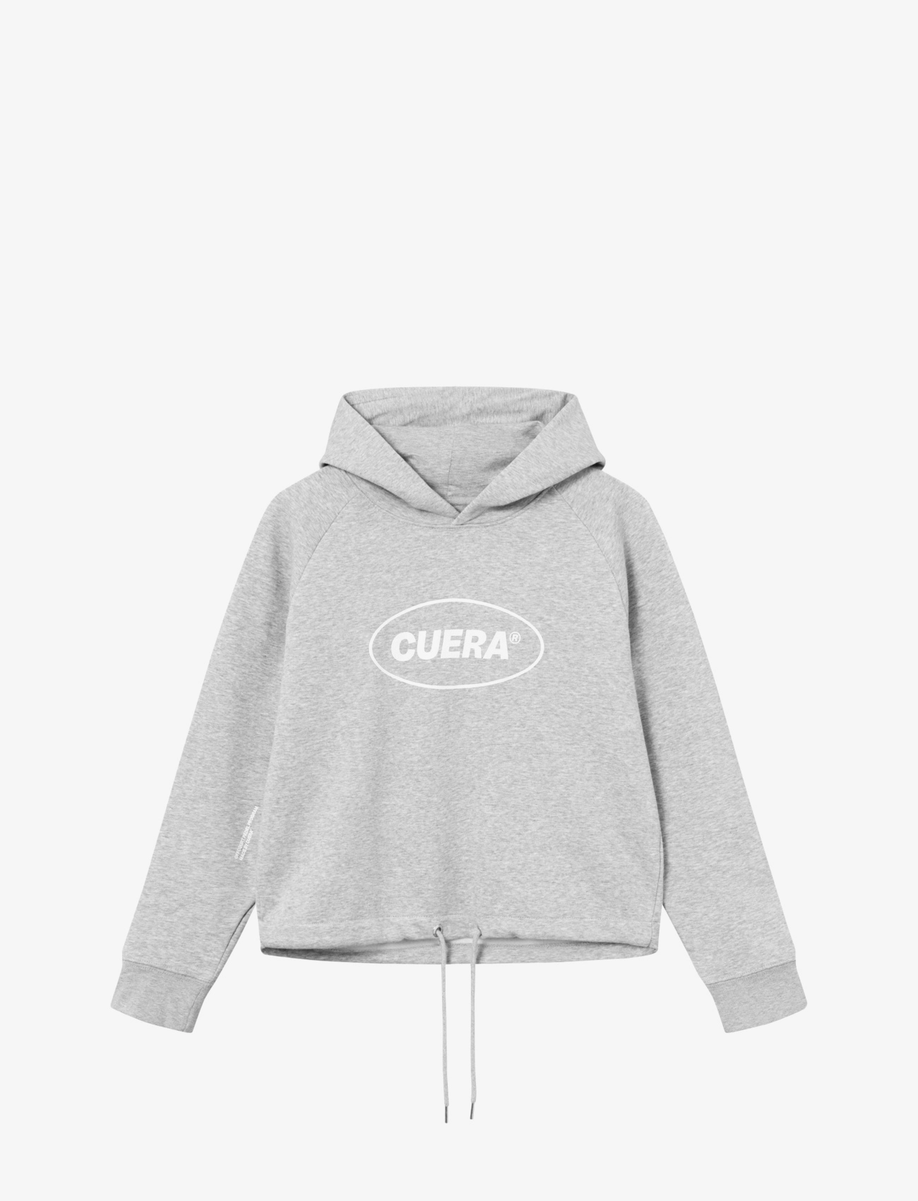 CUERA Cropped Merch Hoodie Grau - XS - Damen
