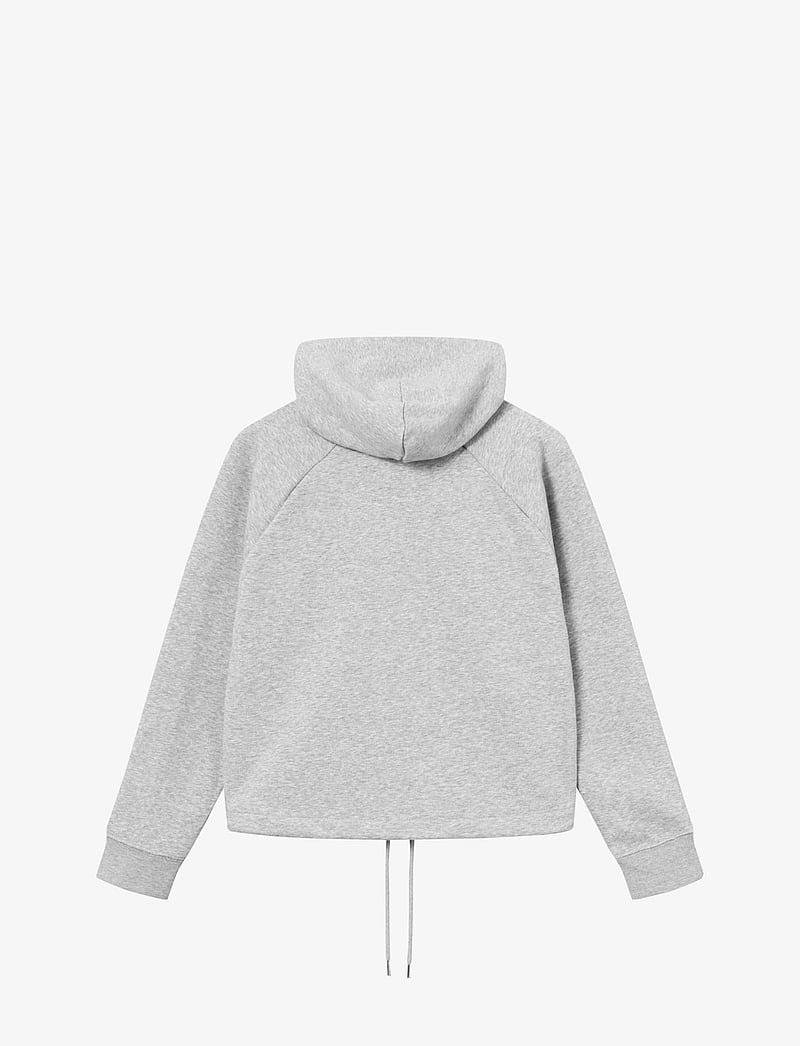 Cuera - Cropped Merch Hoodie - hettupeysur - grey - 2