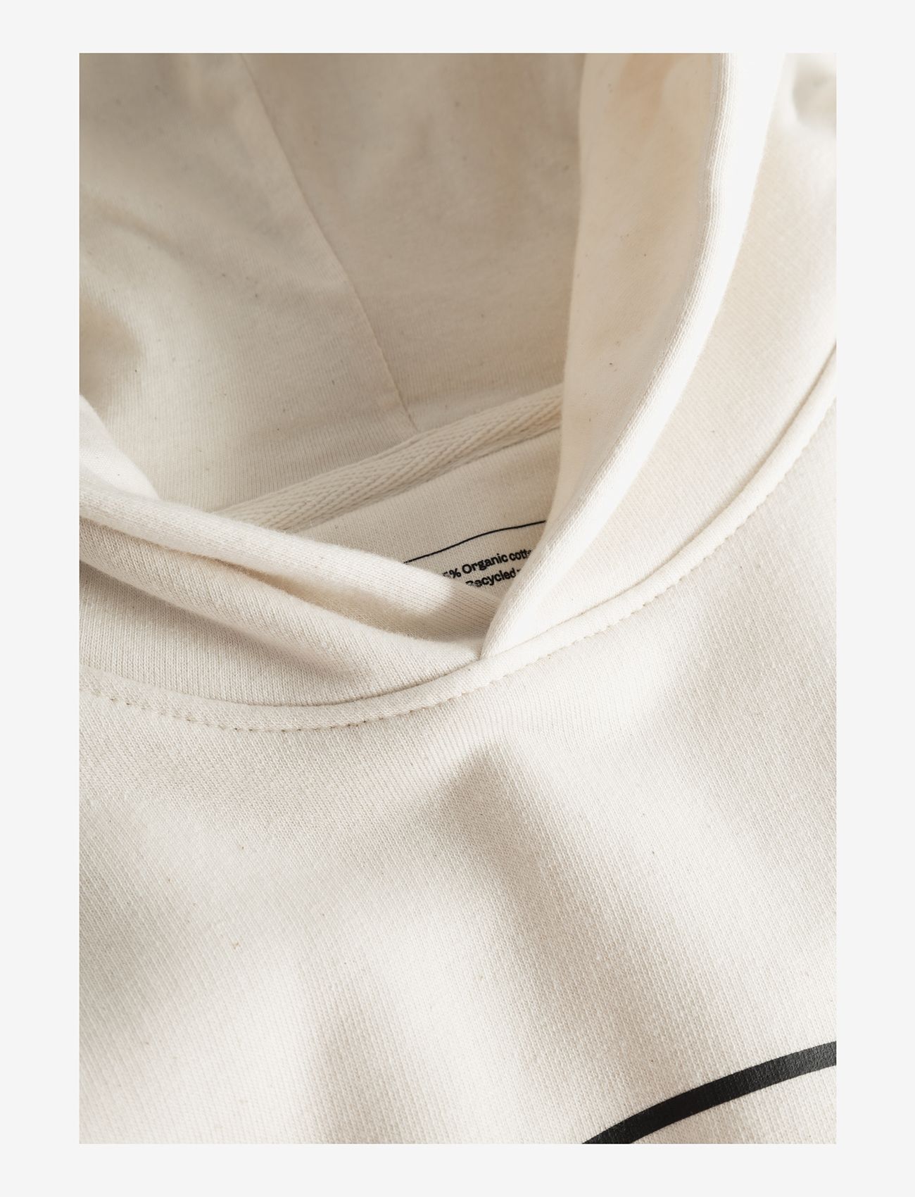Cuera - Cropped Merch Hoodie - hættetrøjer - off white - 3
