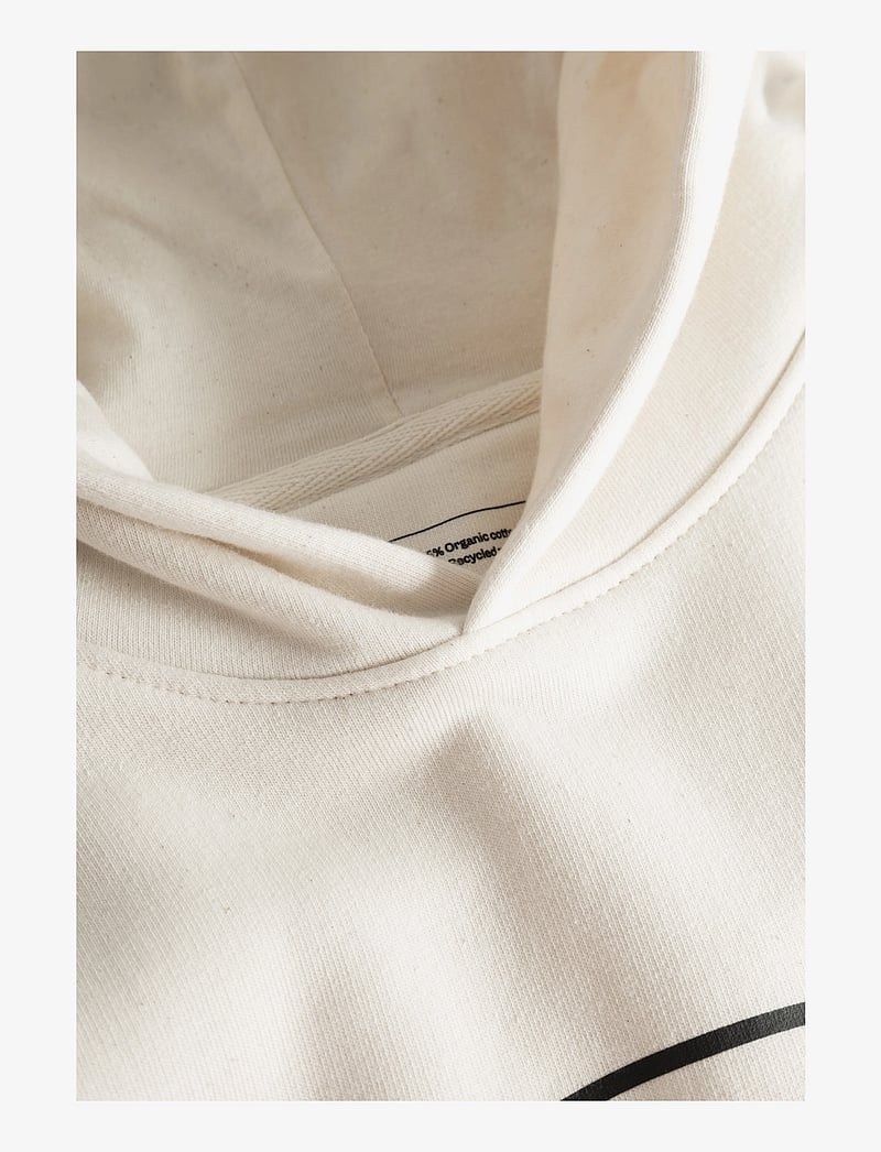 Cuera - Cropped Merch Hoodie - hættetrøjer - off white - 3