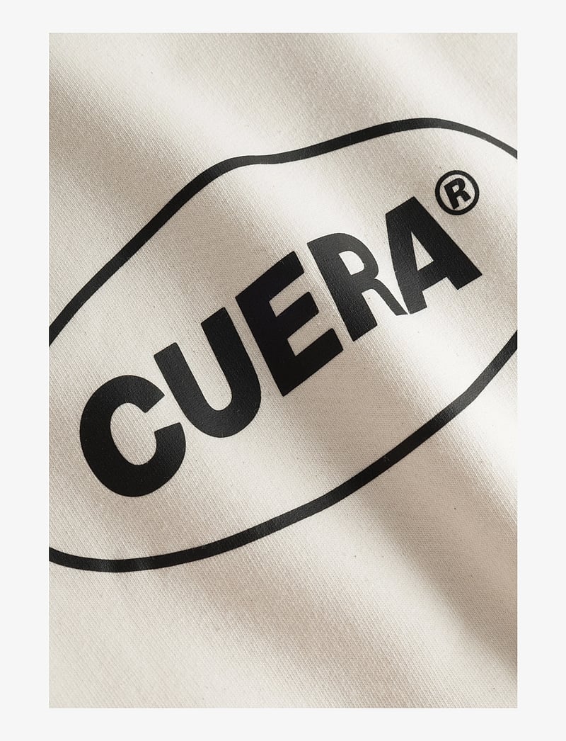 Cuera - Cropped Merch Hoodie - hættetrøjer - off white - 4