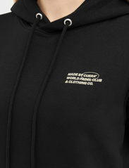 Cuera - Long Offcourt Hoodie - sweatshirts en hoodies - black - 7