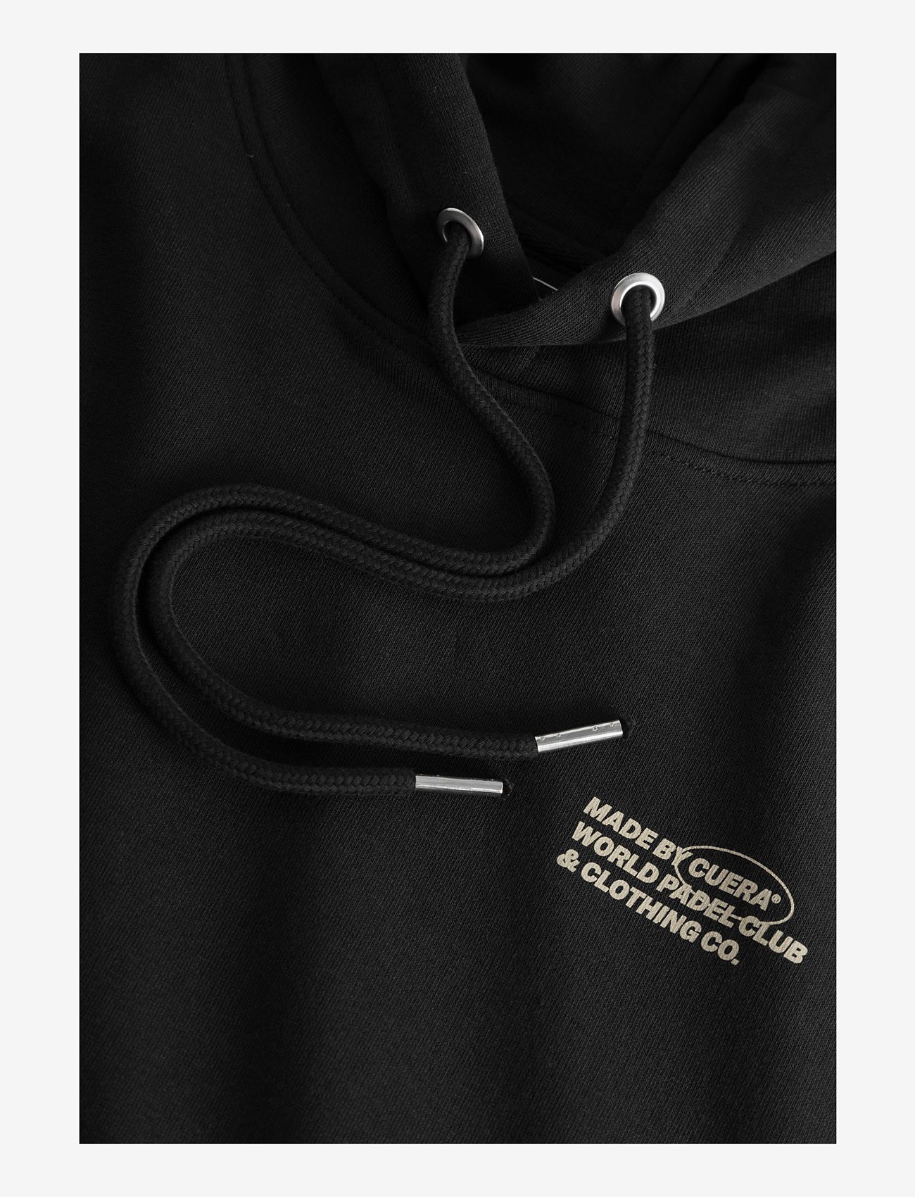 Cuera - Long Offcourt Hoodie - hoodies - black - 3