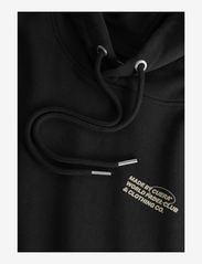 Cuera - Long Offcourt Hoodie - sweatshirts & hættetrøjer - black - 2