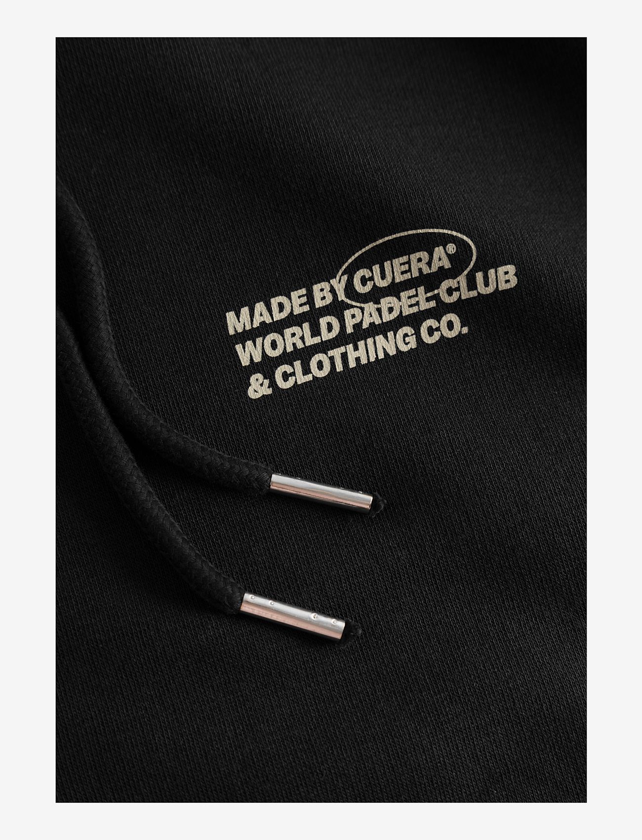 Cuera - Long Offcourt Hoodie - hoodies - black - 4