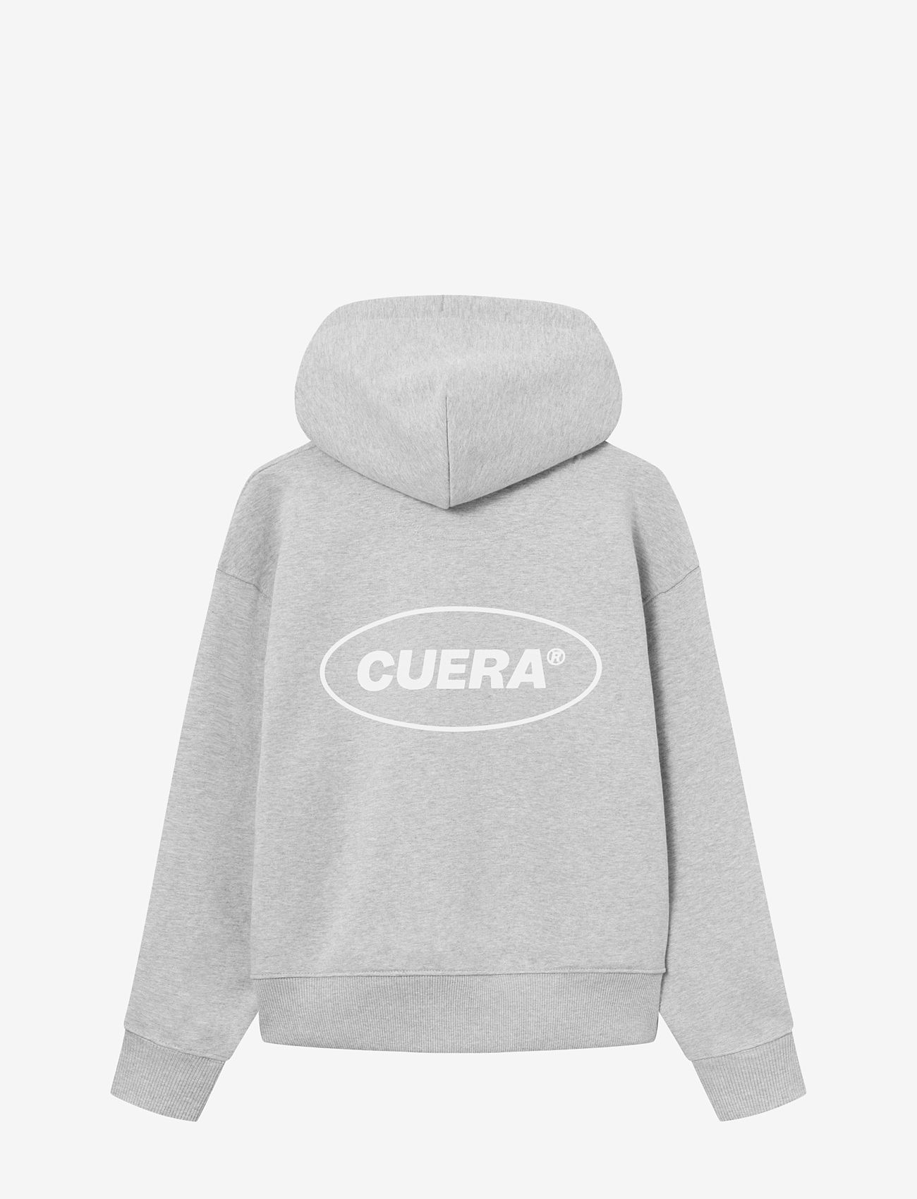 Cuera - Relaxed Heavy Offcourt Hoodie - sweatshirts & hoodies - grey - 1