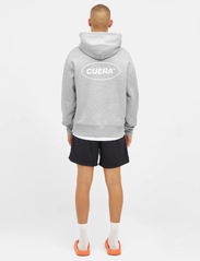 Cuera - Relaxed Heavy Offcourt Hoodie - sweatshirts & hoodies - grey - 6