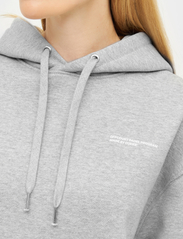 Cuera - Relaxed Heavy Offcourt Hoodie - sweatshirts & hoodies - grey - 7