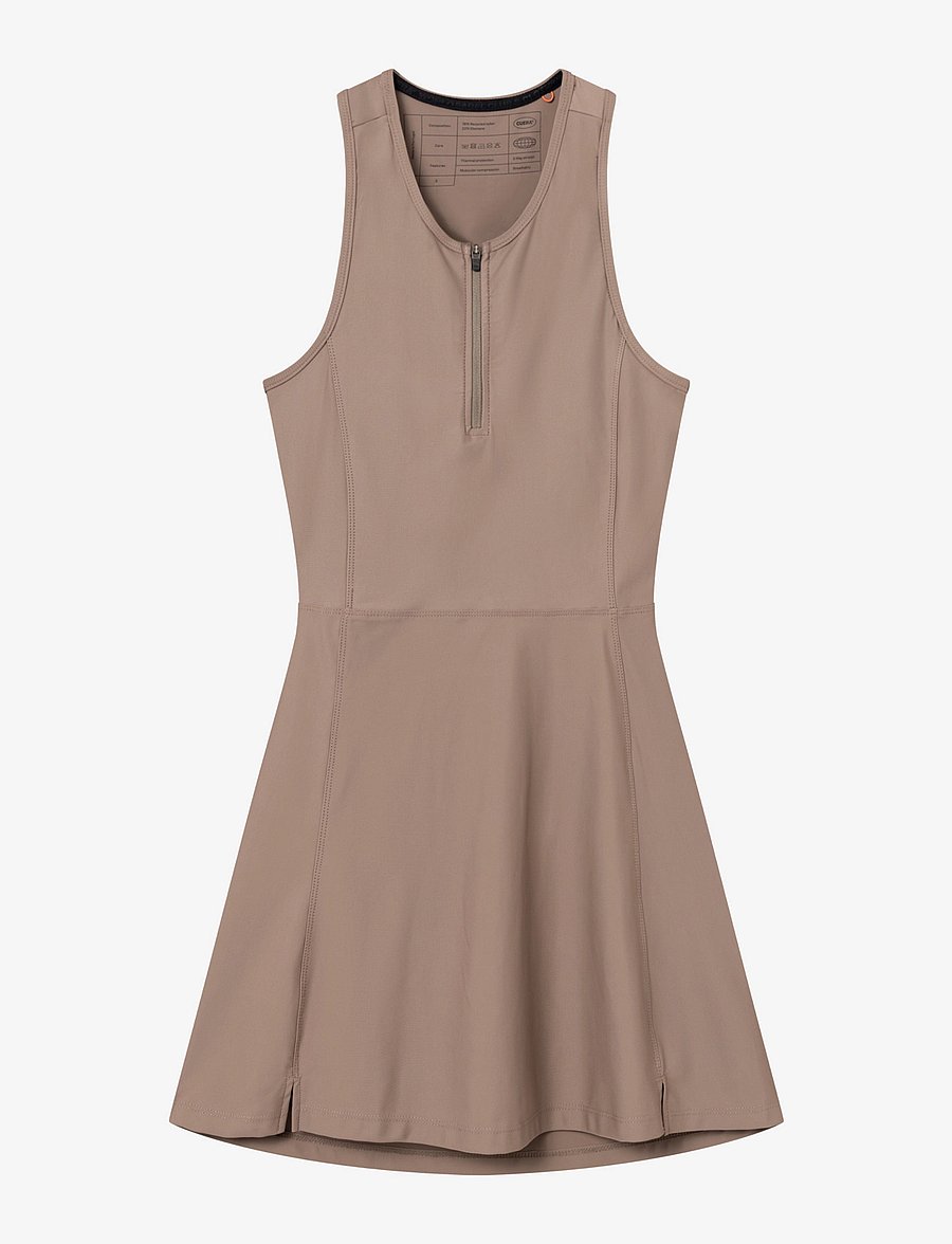Cuera - Oncourt Globe Dress - kleider & röcke - brown - 1