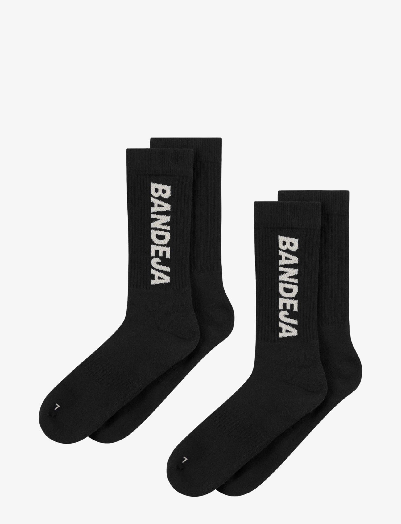 CUERA 2-Pack Padel Crew Socken Schwarz - 36-40 - Damen