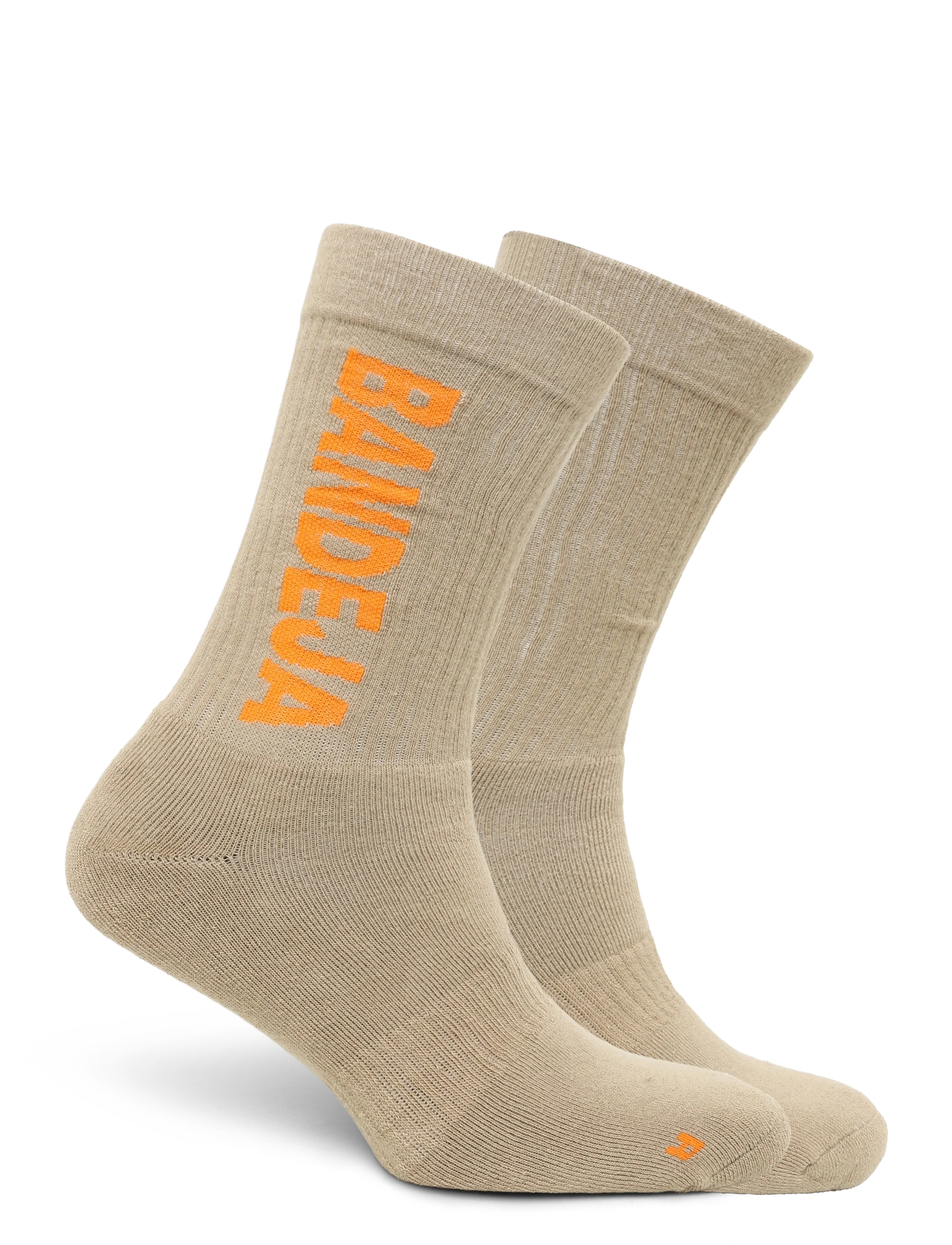 Cuera - 2-pack Padel Crew Socks - die niedrigsten preise - sand - 1