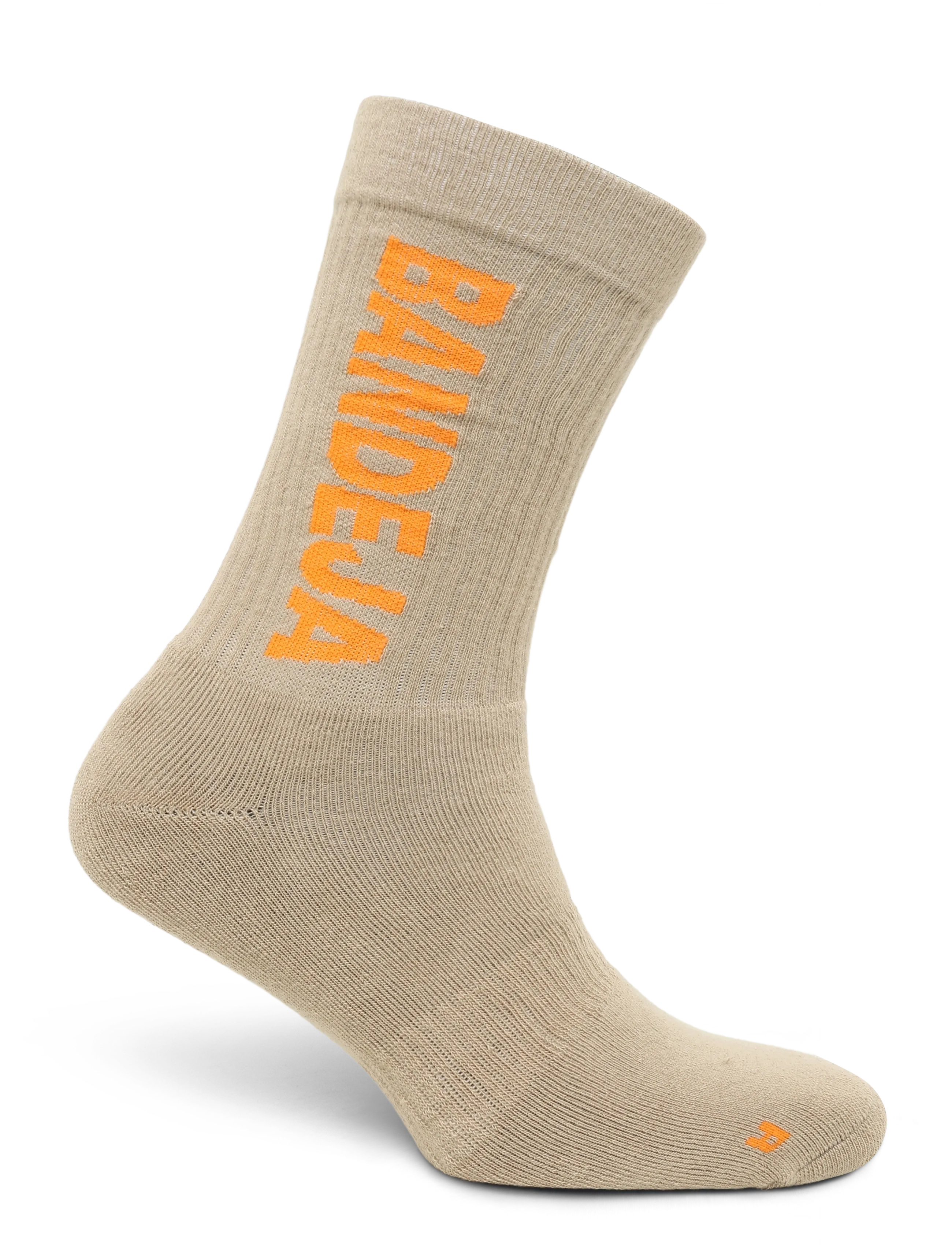 Cuera - 2-pack Padel Crew Socks - die niedrigsten preise - sand - 2