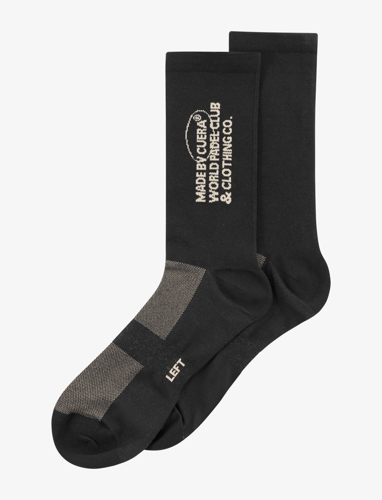 Cuera Premium Padel Sport Socks - Cuera - BLACK / black