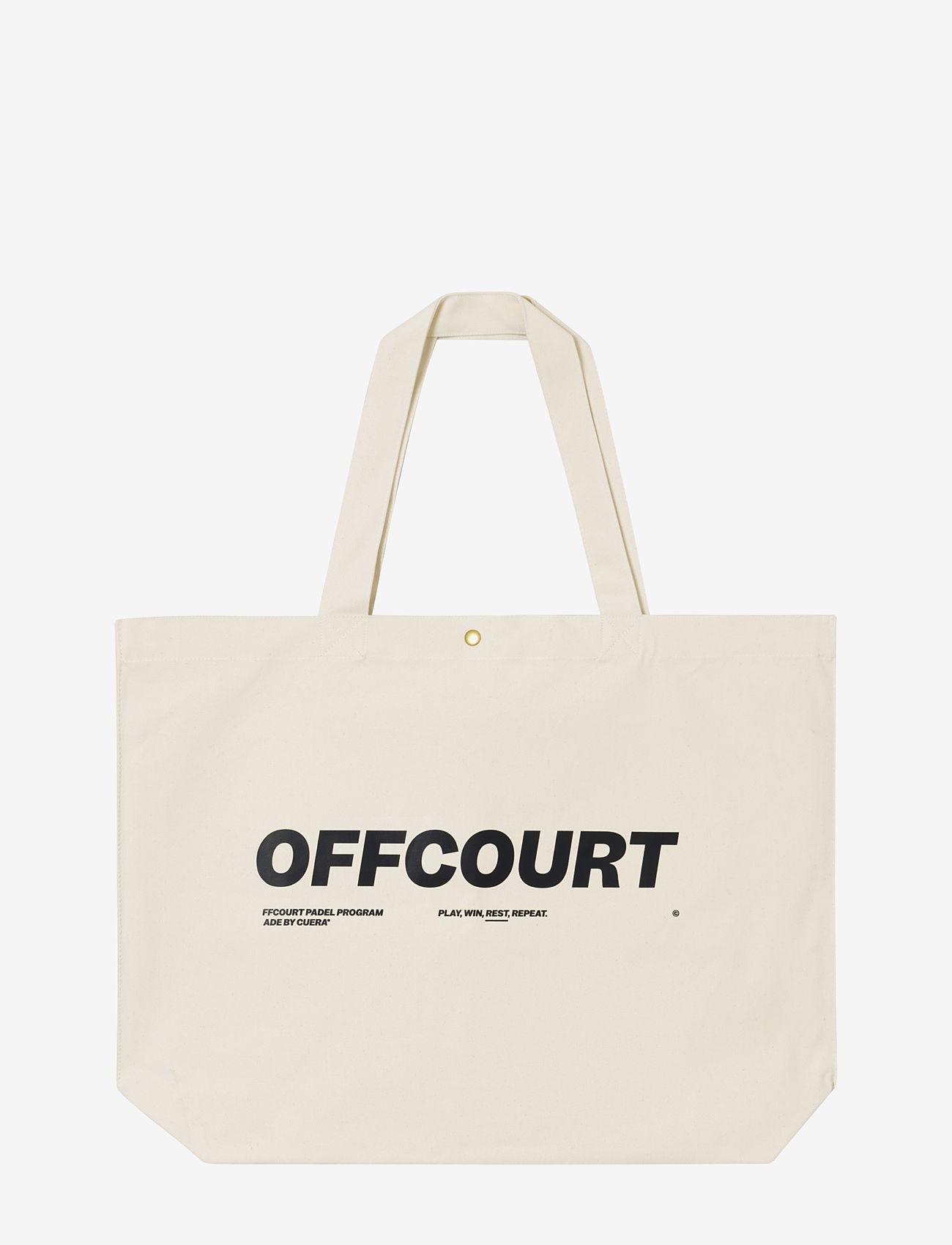 Cuera - Offcourt Totebag - väskor för racketsporter - off white - 0