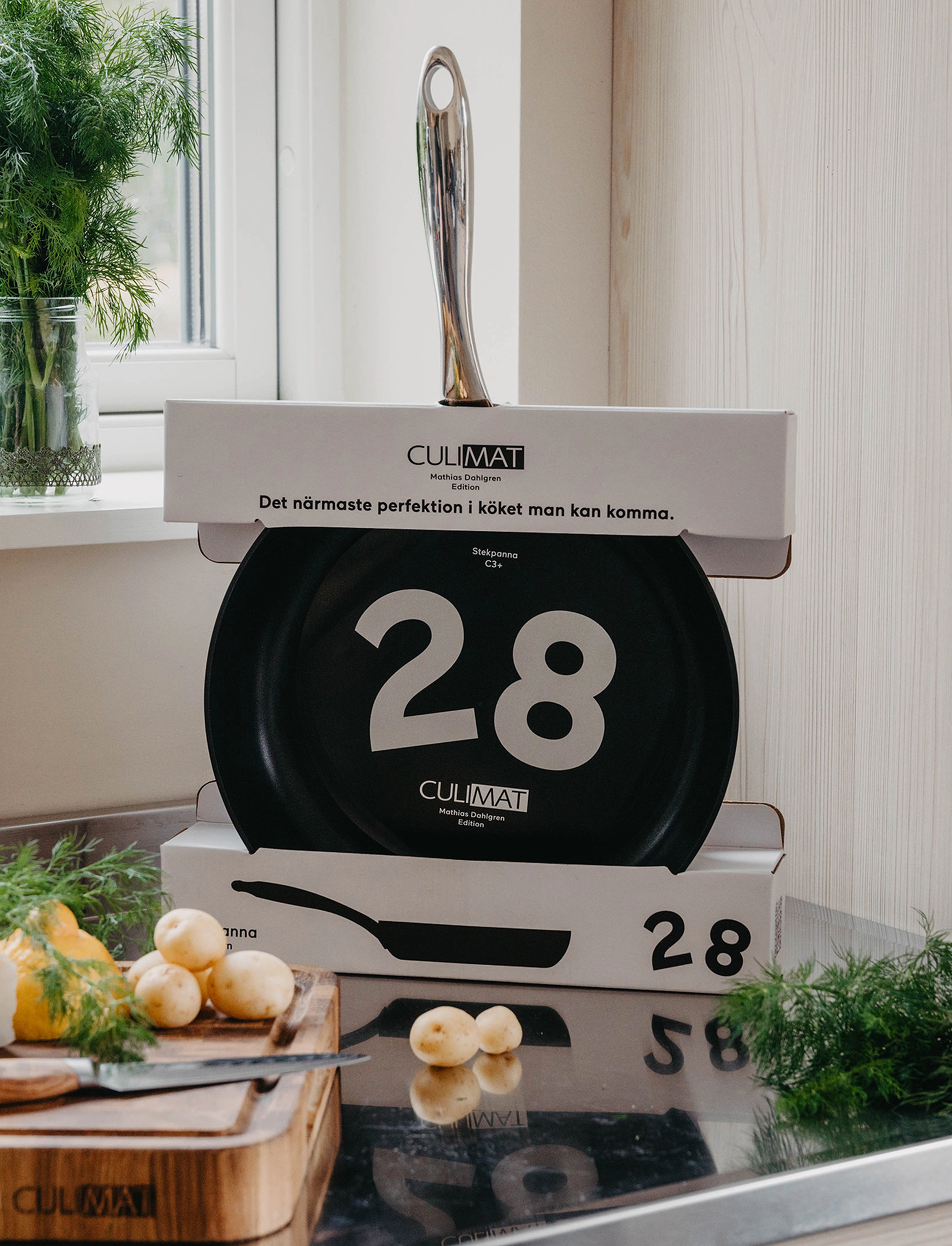 Culimat - Frying pan C3+ 5-Ply - staineless steel - 3