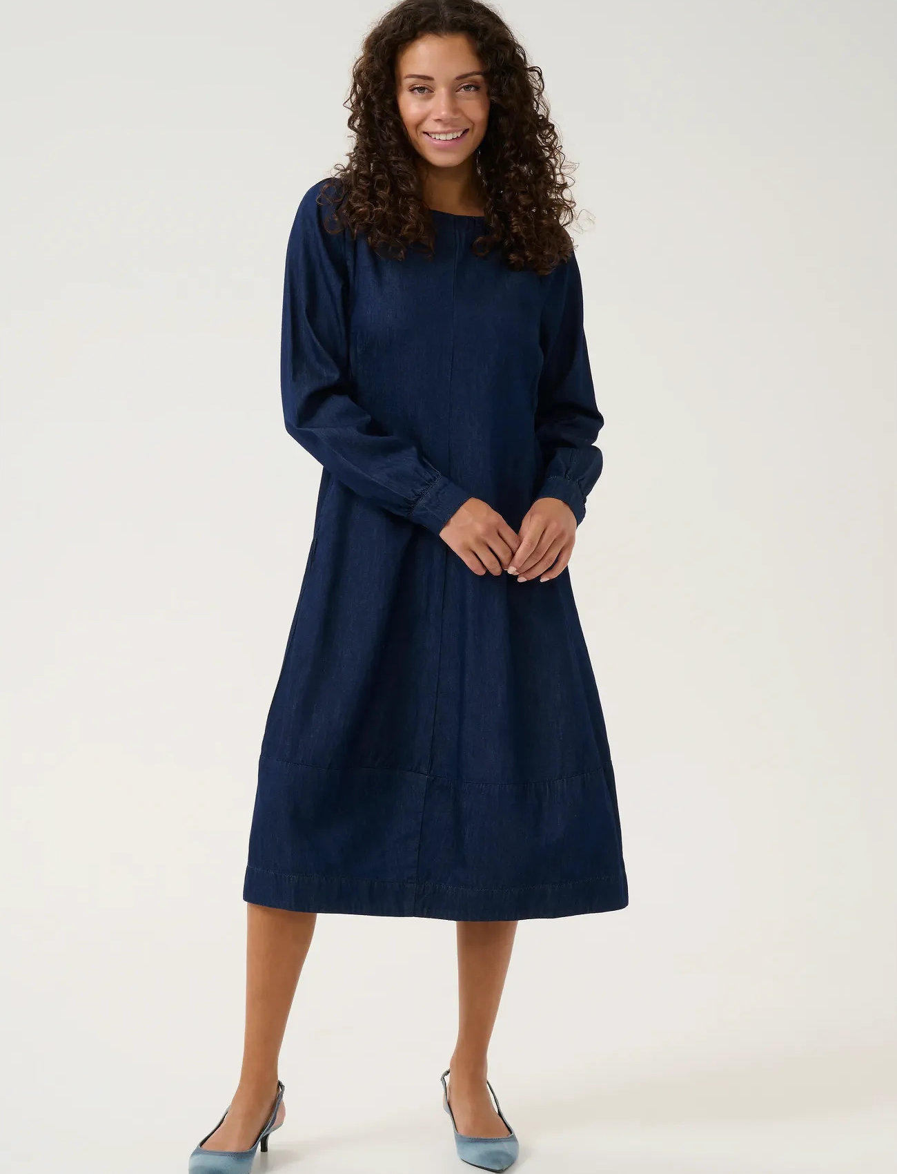 Culture Cuarpa Antoinett Dress - Blue - XS 1