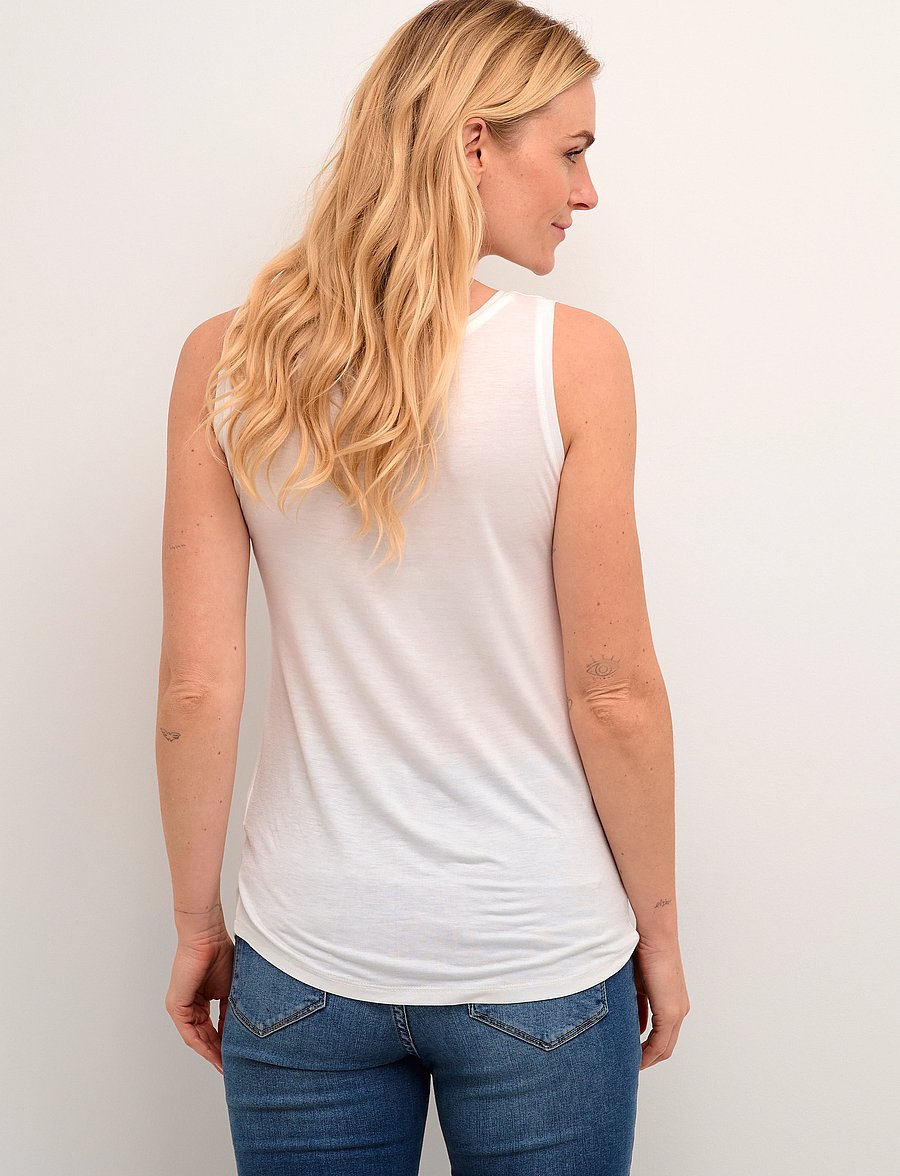 Culture - CUpoppy Tank Top - tanktops - spring gardenia - 4