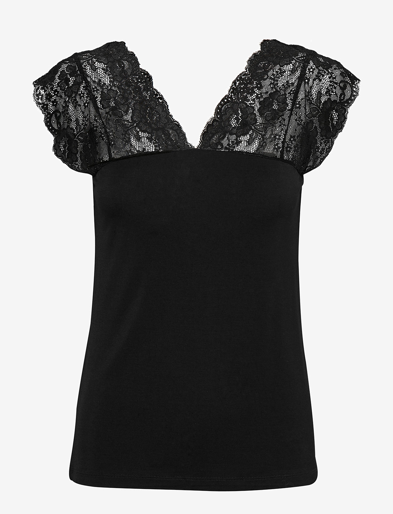 Culture - CUpoppy Lace Top - tanktops - black - 2