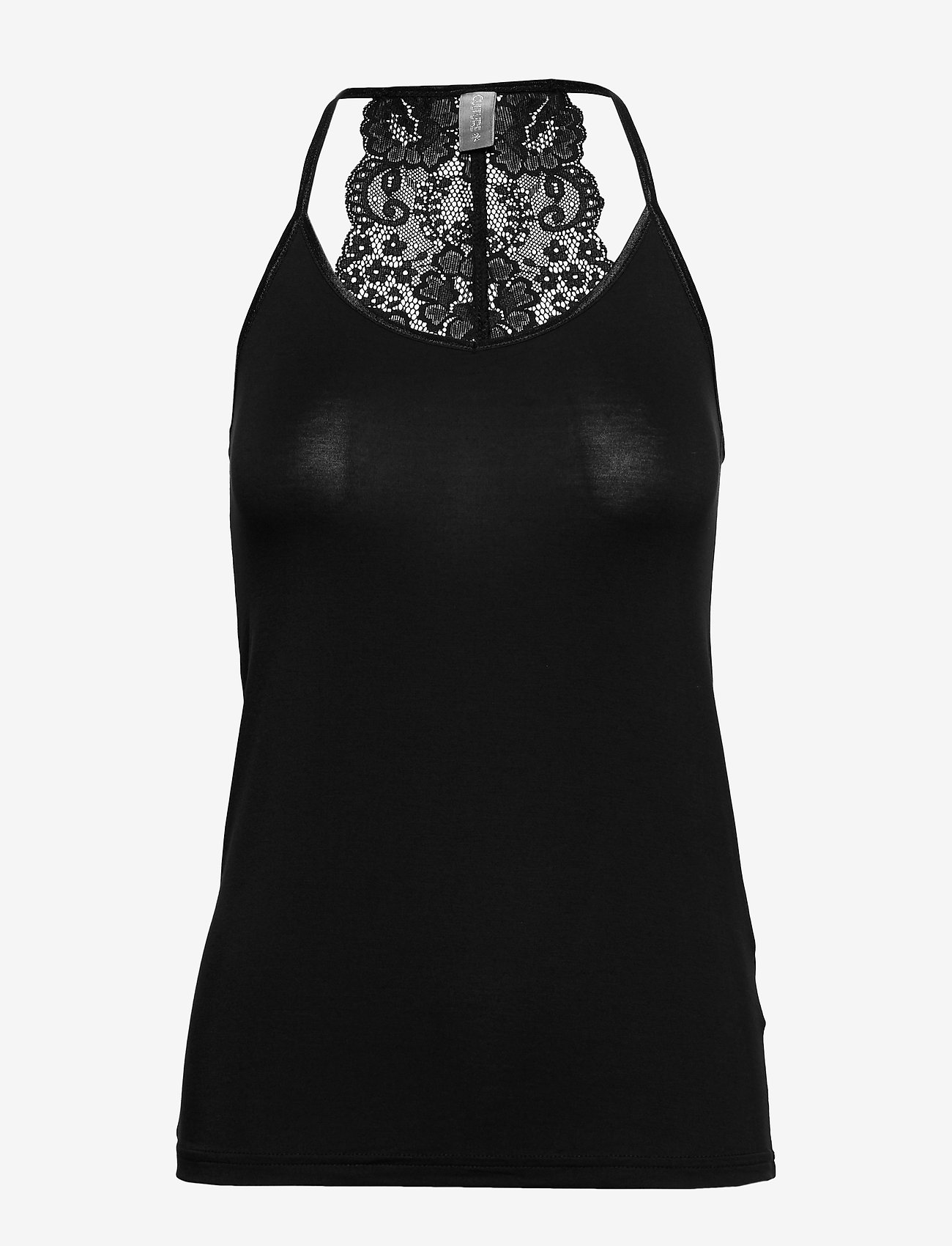 Culture - CUpoppy Lace Singlet - lowest prices - black - 0