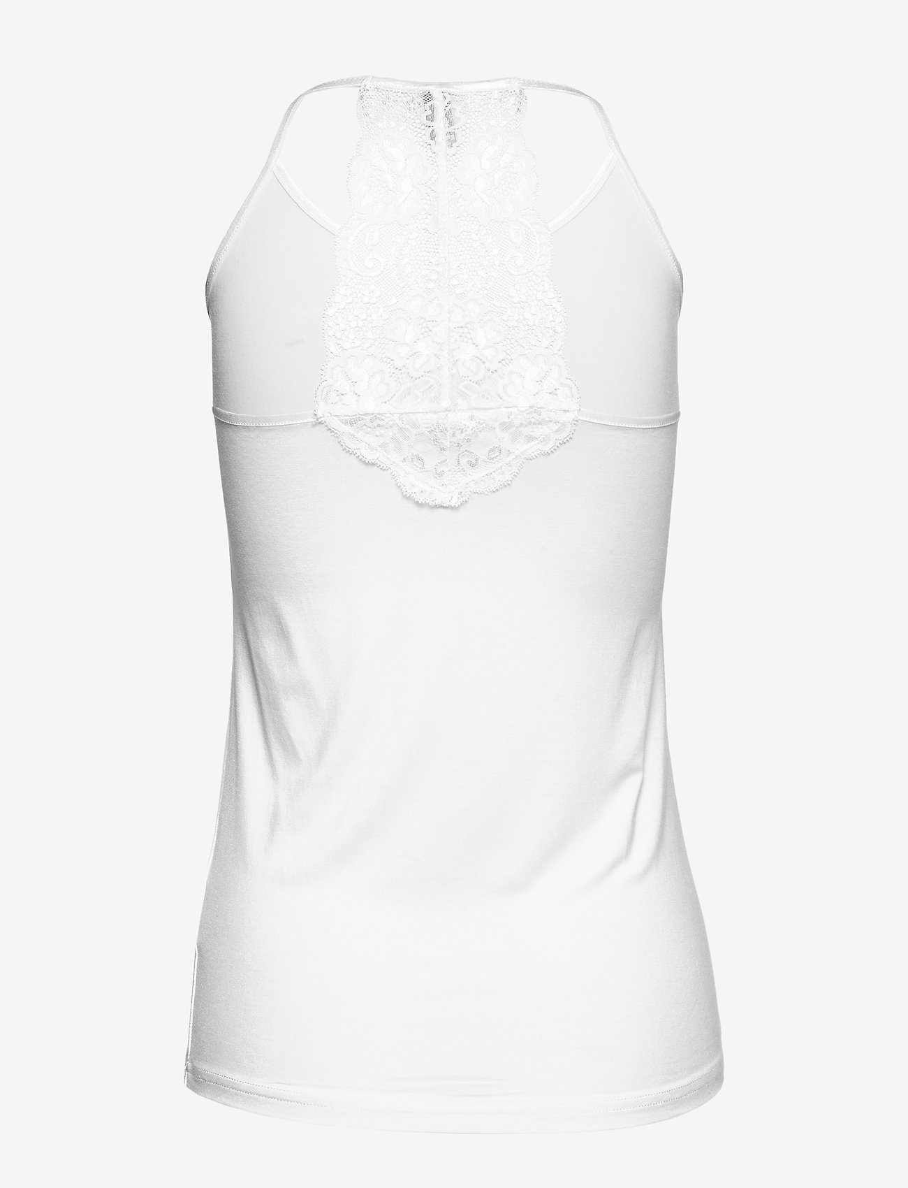Culture - CUpoppy Lace Singlet - sleeveless tops - spring gardenia - 1