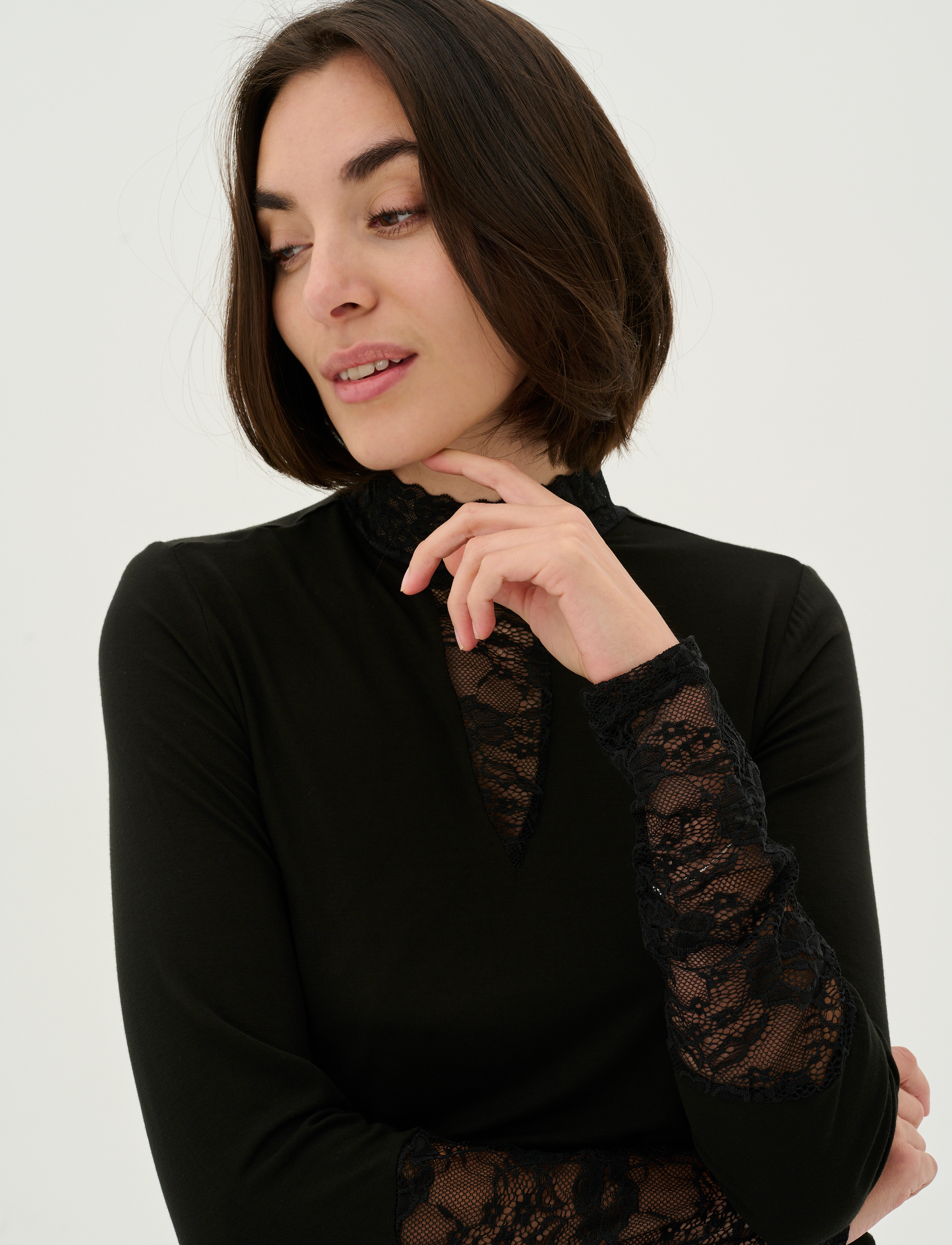 Culture Cupoppy Lace Blouse blusar dam – bild 5