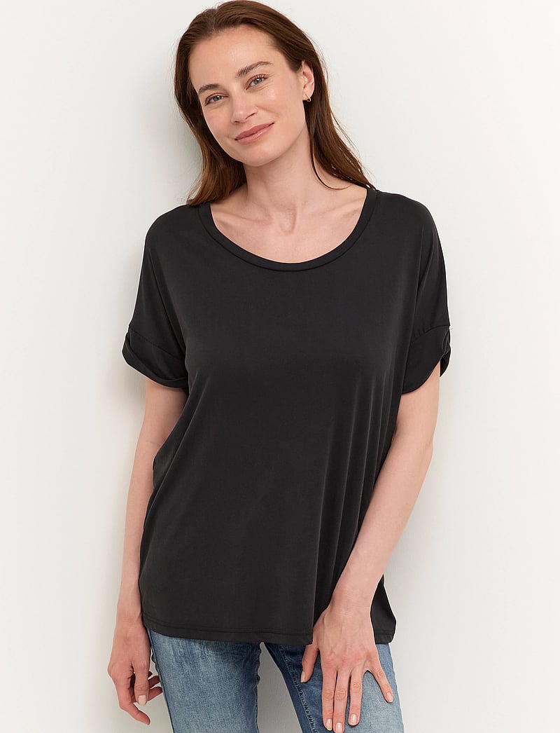 Culture - CUkajsa T-Shirt - t-shirts - black wash - 0