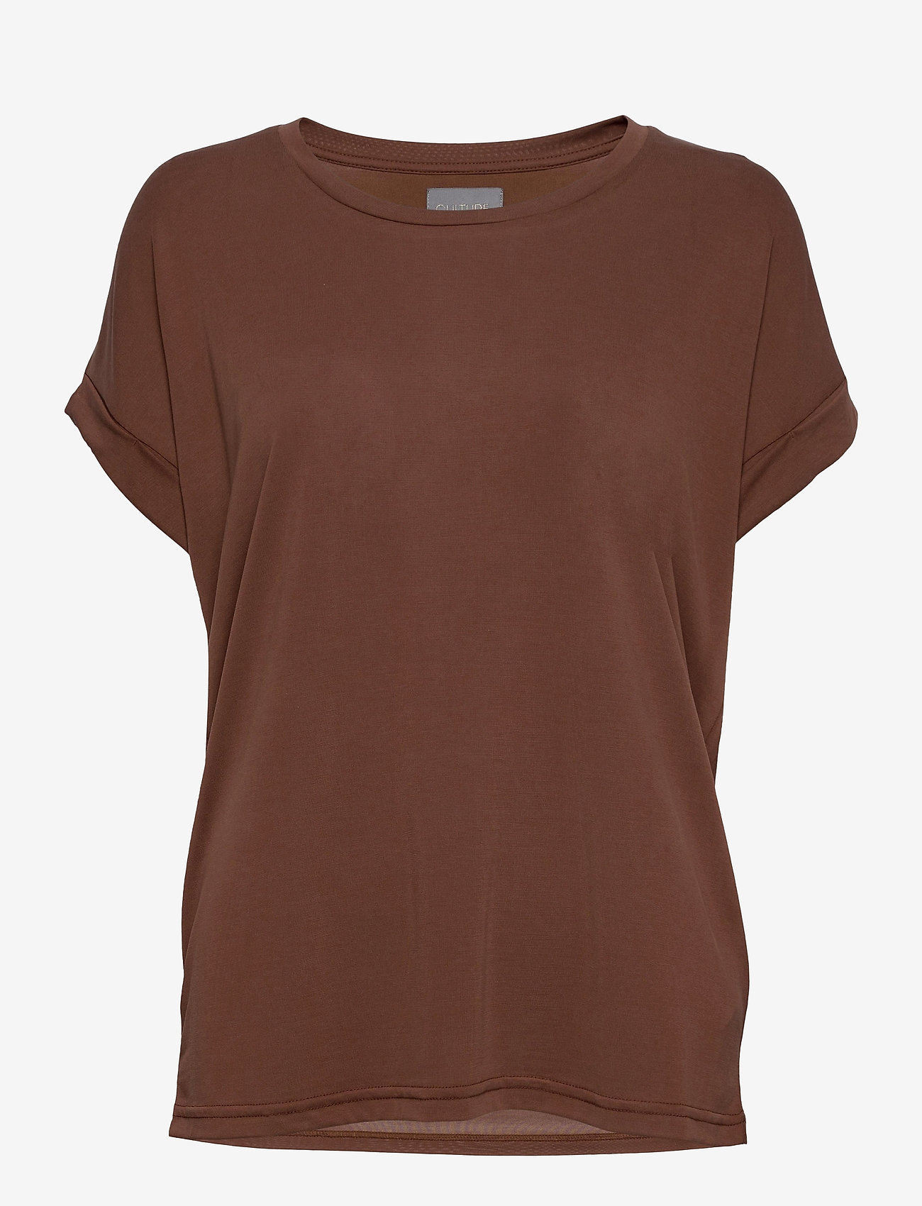 Culture - CUkajsa T-Shirt - laveste priser - friar brown - 0