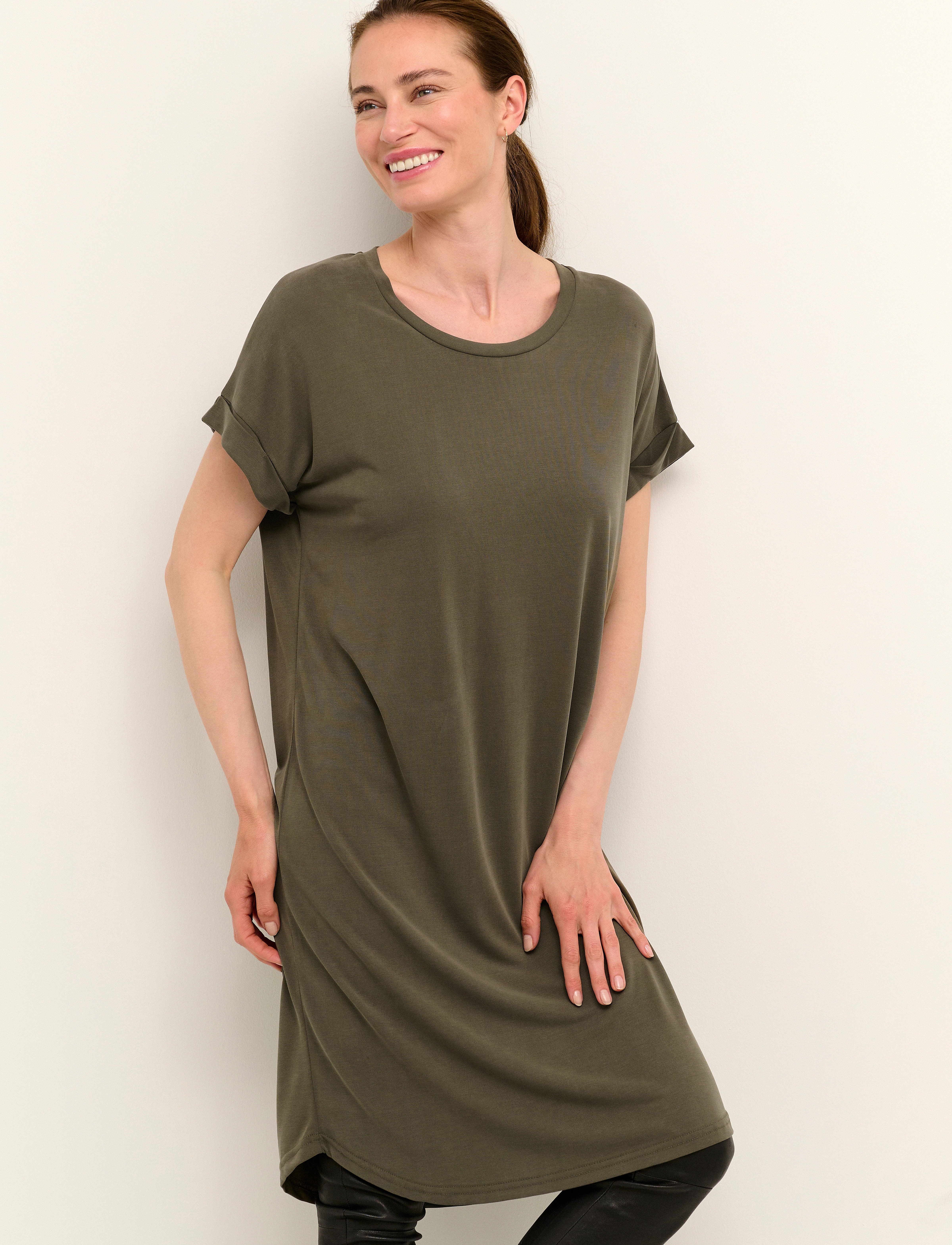 Culture - CUkajsa T-Shirt Dress - t-shirt-kleider - sea turtle - 0