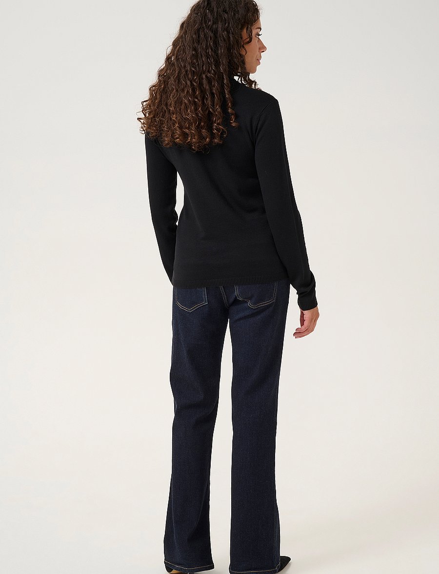Culture - CUannemarie Rollneck - rollkragenpullover - black - 4