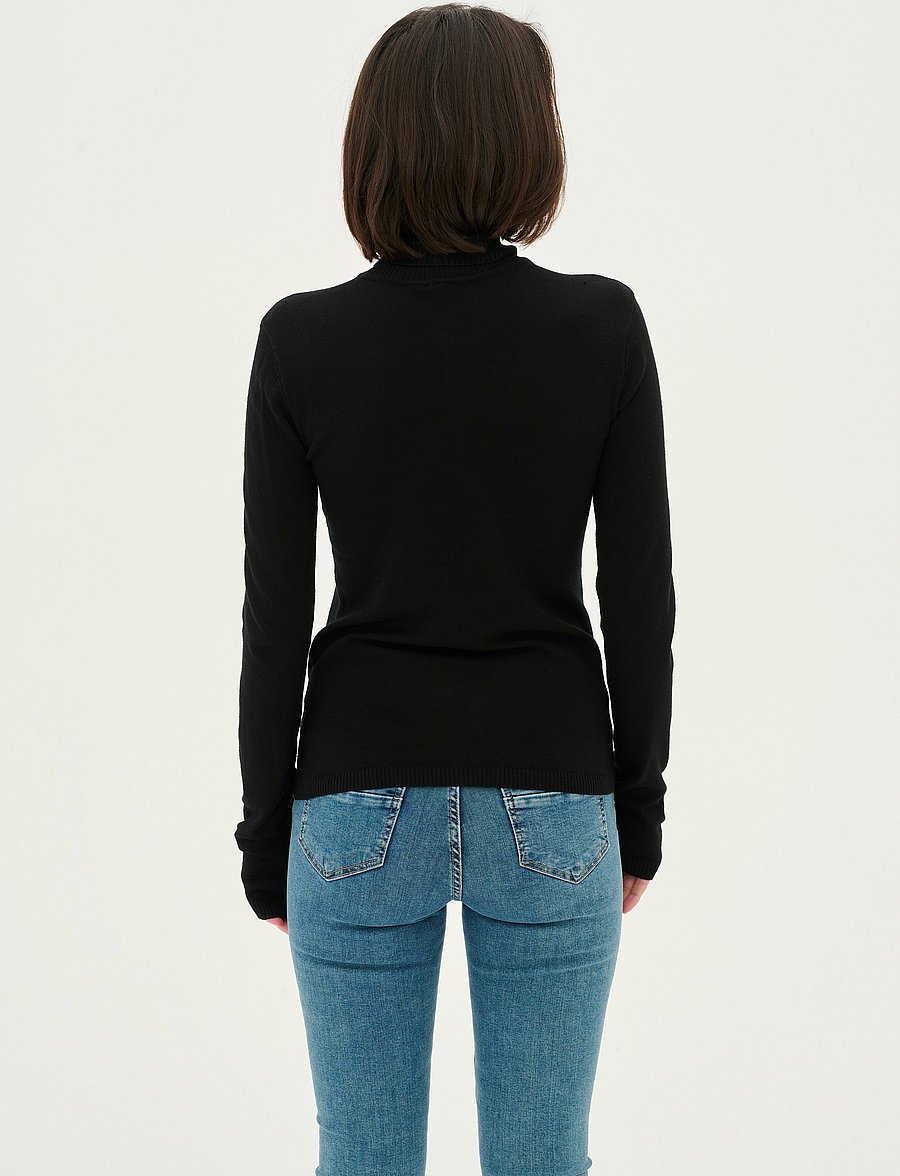 Culture - CUannemarie Rollneck - rollkragenpullover - black - 5