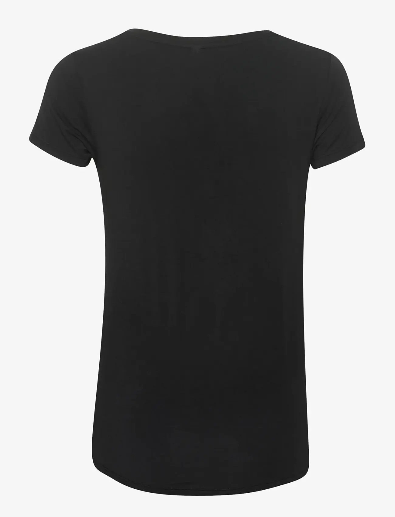 Culture - CUpoppy V-neck T-Shirt - t-shirts - black - 2