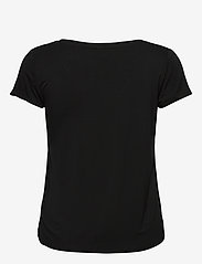 Culture - CUpoppy V-neck T-Shirt - laagste prijzen - black - 1