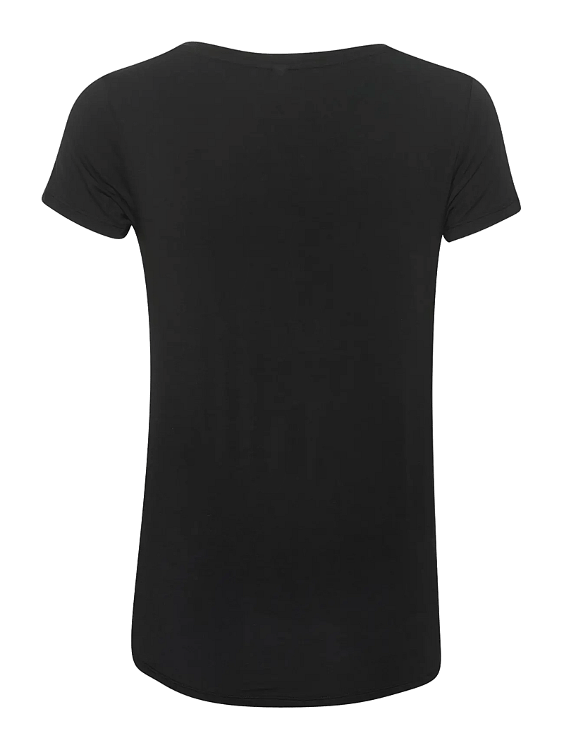 Culture - CUpoppy V-neck T-Shirt - t-shirts - black - 2