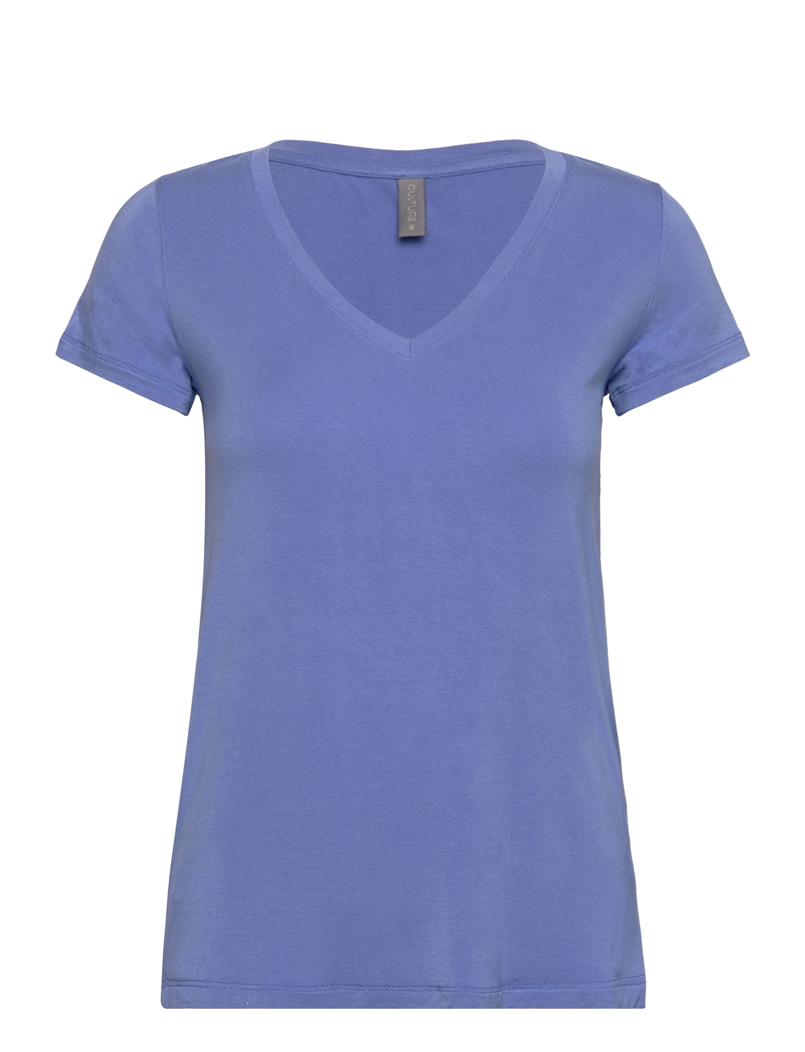 CUpoppy V-neck T-Shirt - BLUE BONNET