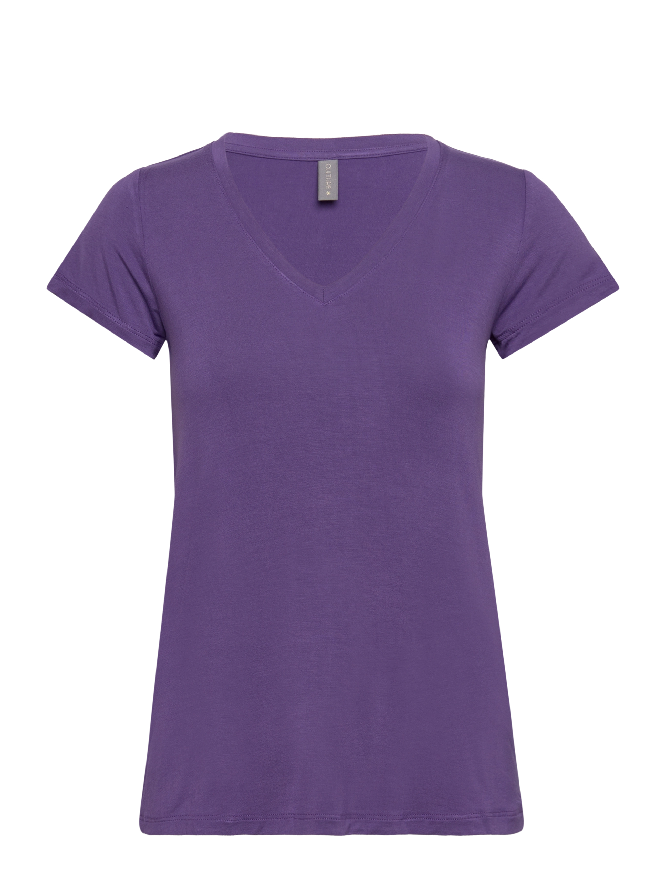 Culture - CUpoppy V-neck T-Shirt - laveste priser - imperial palace - 1