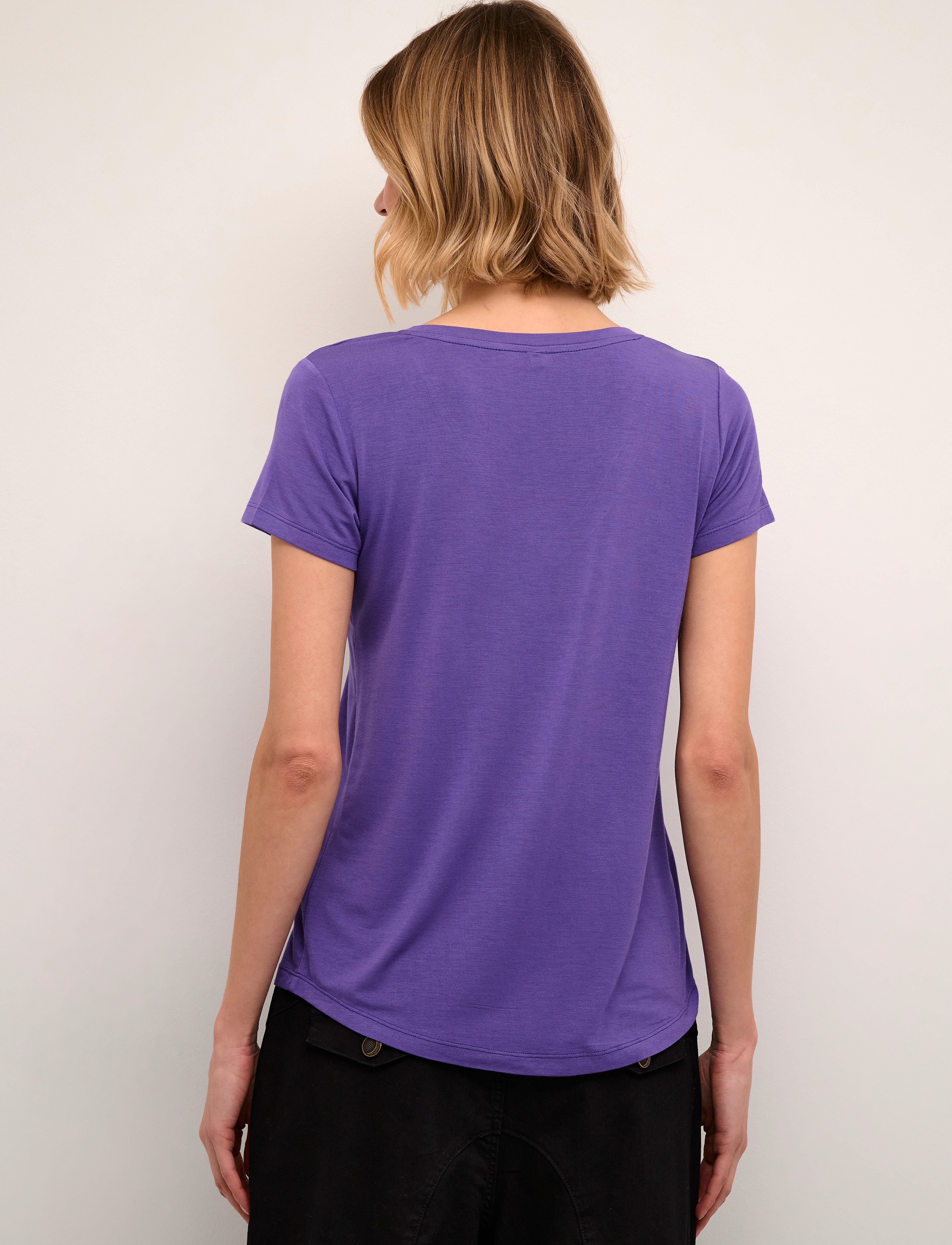 Culture - CUpoppy V-neck T-Shirt - laveste priser - imperial palace - 4