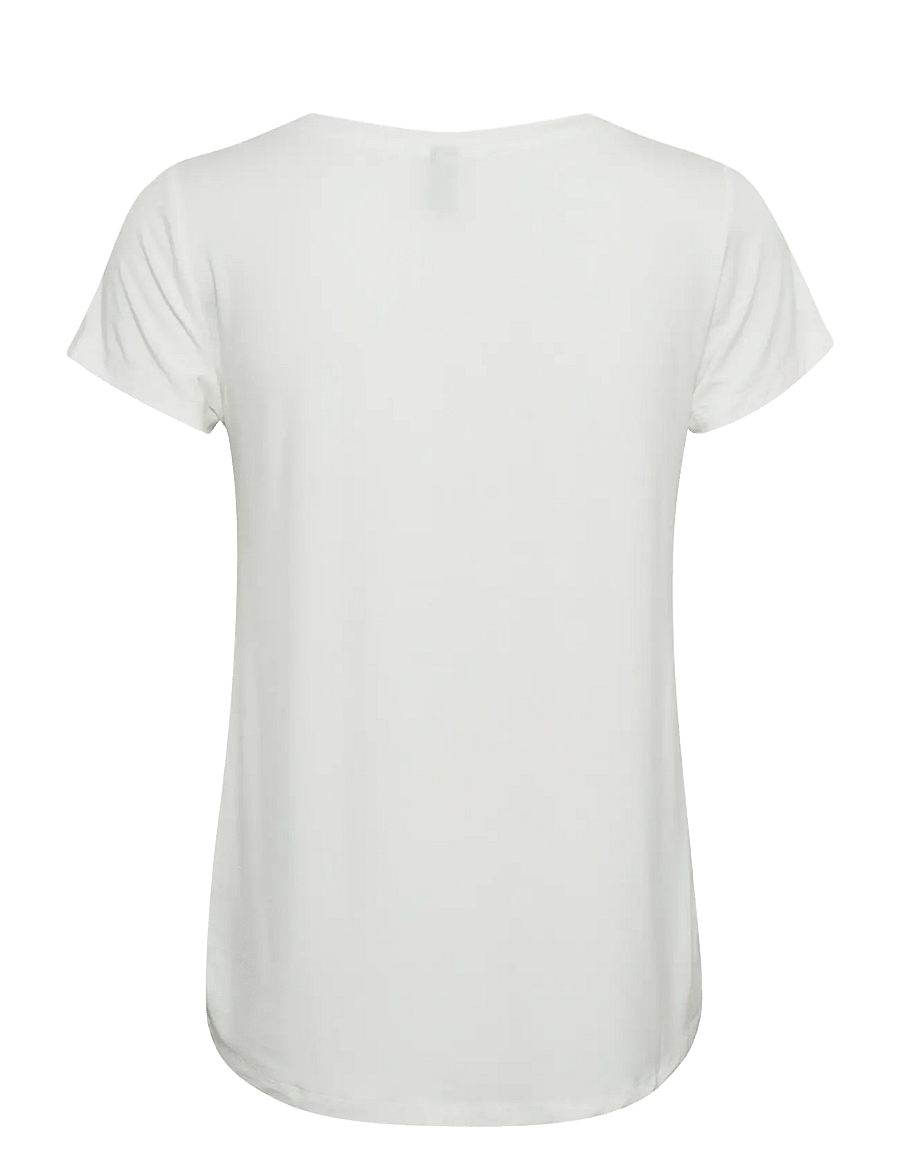 Culture - CUpoppy V-neck T-Shirt - t-shirts - spring gardenia - 2