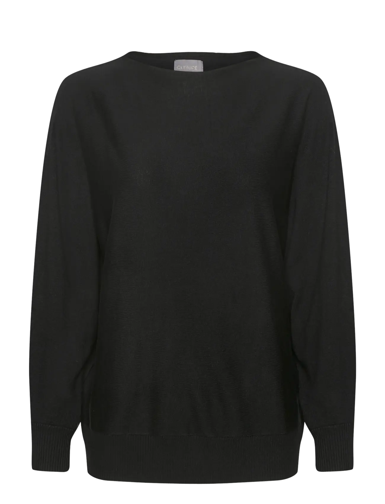 Culture - CUannemarie Batwing Jumper - kampsunid - black - 1