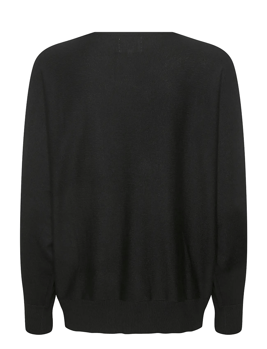 Culture - CUannemarie Batwing Jumper - jumpers - black - 2