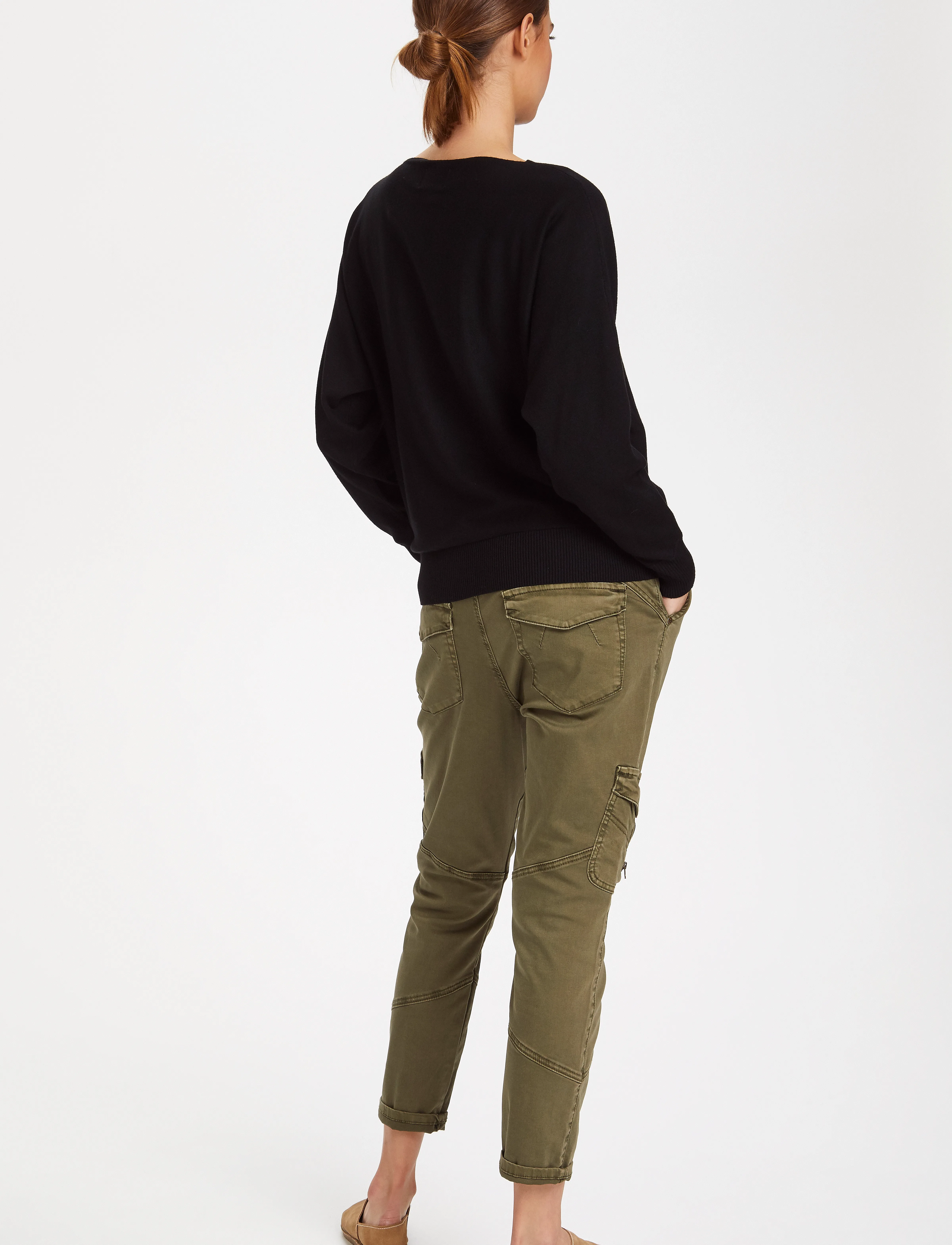 Culture - CUannemarie Batwing Jumper - kampsunid - black - 4